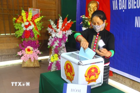 Cử tri dân tộc thiểu số Nghệ An gửi trọn niềm tin trong từng lá phiếu