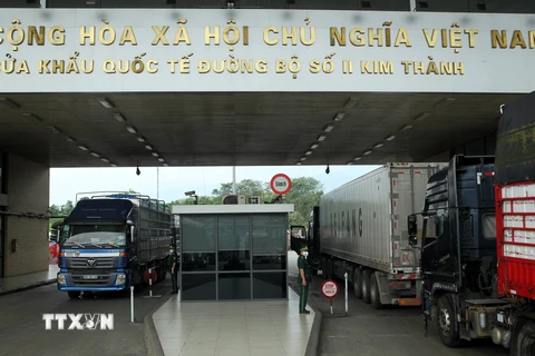 Lào Cai siết chặt quản lý lái xe vận tải từ các địa phương có dịch