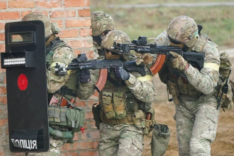 Ukraine tập trận chống khủng bố quy mô lớn ở miền Nam