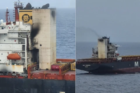 Tàu container bốc cháy trên Ấn Độ Dương, 1 thủy thủ mất tích