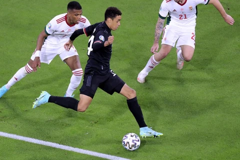Tiền vệ trẻ Jamal Musiala - “Viên ngọc thô” quý báu của tuyển Đức