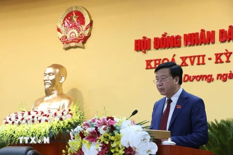 Ông Phạm Xuân Thăng tái đắc cử Chủ tịch HĐND tỉnh Hải Dương khóa XVII