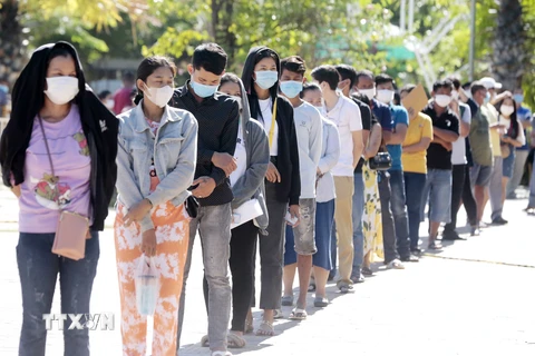 Số bệnh nhân mắc COVID-19 tại Campuchia vượt quá 61.000 người