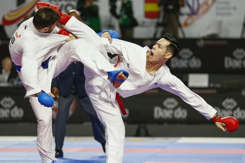 Karate được kỳ vọng sẽ mang lại thành tích cao cho đoàn thể thao chủ nhà Nhật Bản. (Ảnh: Getty Images)