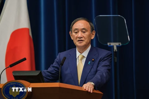 Tỷ lệ ủng hộ nội các của Thủ tướng Suga giảm xuống mức thấp kỷ lục