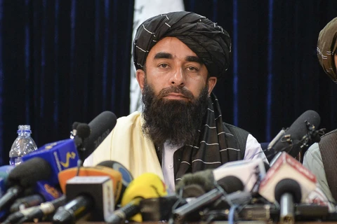 Taliban lần đầu tổ chức họp báo chính thức sau khi chiếm được Kabul