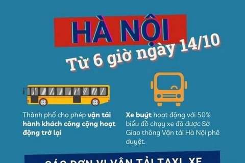 [Infographics] Hà Nội tổ chức lại vận tải hành khách công cộng
