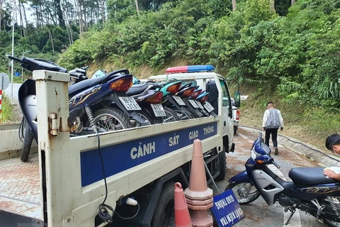 Vĩnh Phúc: Bắt hơn 200 thanh niên điều khiển môtô đánh võng trên đường