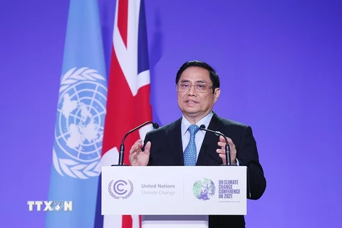 Thủ tướng phát biểu tại lễ công bố Cam kết giảm phát thải khí methane