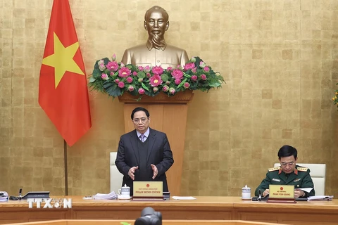 Thủ tướng chủ trì Phiên họp chính phủ chuyên đề về xây dựng pháp luật