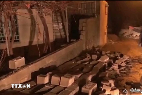 Hai trận động đất mạnh liên tiếp tại Iran làm 48 người thương vong