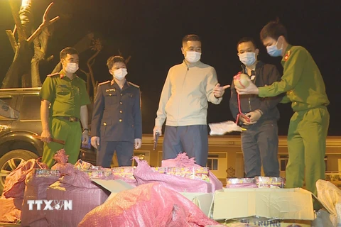 Nghệ An: Phá đường dây buôn bán trái phép 2,4 tấn pháo nổ
