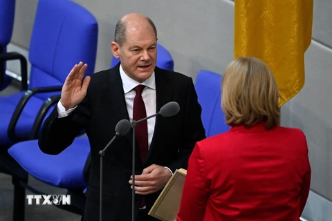 Tổng thống Đức bổ nhiệm thành viên nội các của tân Thủ tướng Scholz