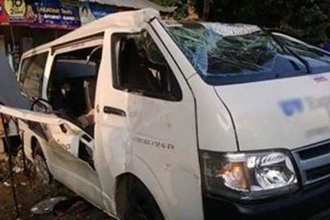 Xe tải mất lái khiến 9 người ven đường thiệt mạng tại Philippines