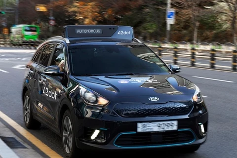 Hàn Quốc triển khai dịch vụ taxi tự lái đầu tiên ở thủ đô Seoul