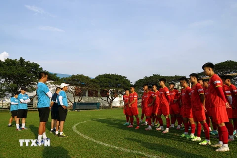 Tuyển U23 Việt Nam đảm bảo phòng dịch, sẵn sàng gặp Singapore