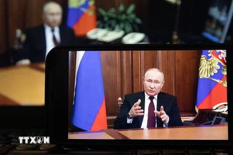 Ông Putin điện đàm với nhiều nhà lãnh đạo thế giới về vấn đề Ukraine