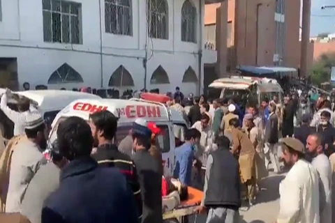 Nổ lớn gây nhiều thương vong tại một thánh đường Hồi giáo ở Pakistan
