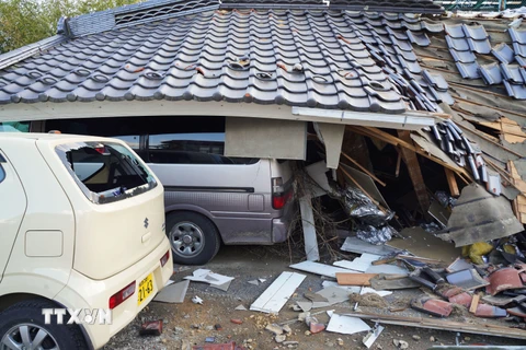 Động đất có cường độ 5,5 tại Nhật Bản, không có cảnh báo sóng thần