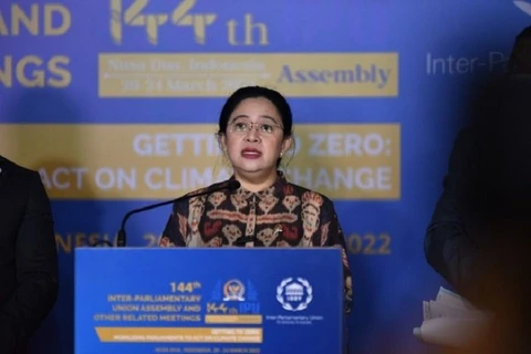 Chủ tịch Hạ viện Indonesia hối thúc IPU lập quỹ chống biến đổi khí hậu