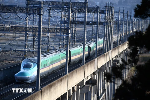 Nhật Bản khẩn trương khôi phục hệ thống tàu cao tốc sau động đất