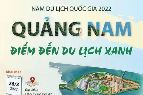 Quảng Nam - Điểm đến du lịch xanh trong Năm du lịch quốc gia 2022