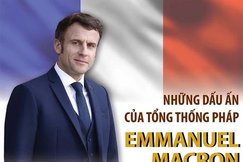 [Infographics] Những dấu ấn của Tổng thống Pháp Emmanuel Macron