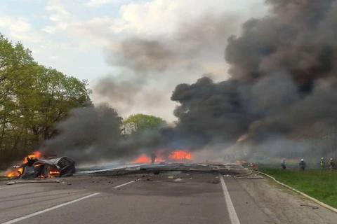 Tai nạn giao thông nghiêm trọng ở Ukraine, 16 người thiệt mạng