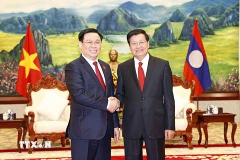 Thắt chặt hơn nữa quan hệ gắn bó giữa hai nước Việt Nam và Lào