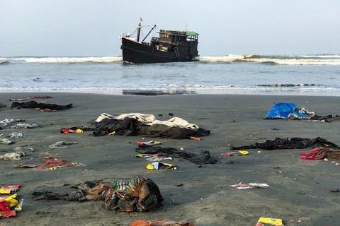 Myanmar tìm thấy 14 thi thể người di cư trôi dạt vào bờ biển