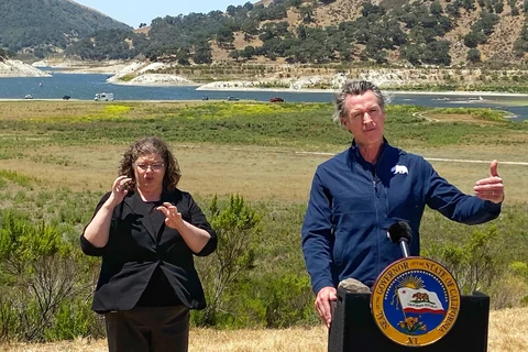 Bang California của Mỹ kêu gọi tiết kiệm nước do hạn hán nghiêm trọng