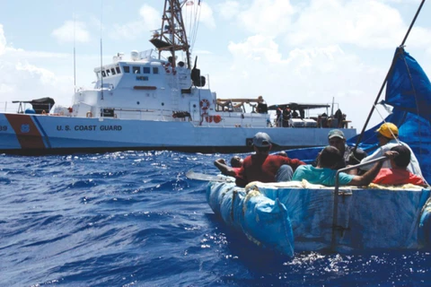Mỹ trao trả Cuba 139 người di cư bất hợp pháp bằng đường biển