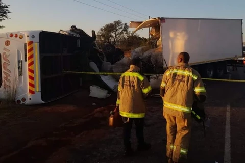 Tai nạn nghiêm trọng khiến ít nhất 15 người thiệt mạng tại Nam Phi