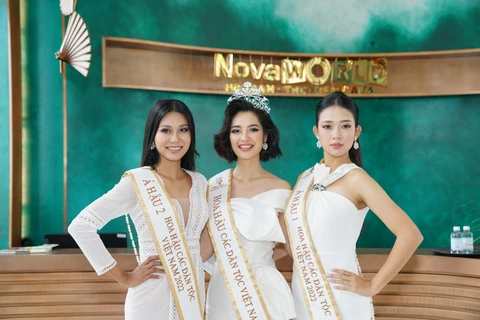 Theo chân top 3 Hoa hậu các dân tộc khám phá NovaWorld Ho Tram