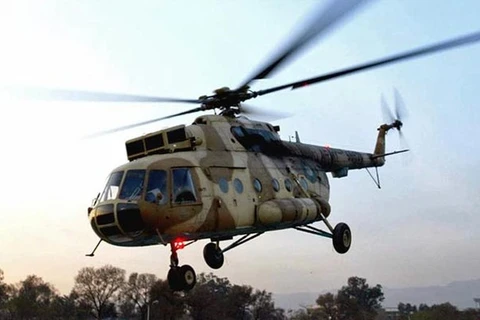Trực thăng quân sự của Pakistan mất tích khi tham gia cứu trợ lũ lụt