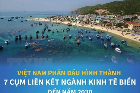 Việt Nam phấn đấu hình thành 7 cụm liên kết ngành kinh tế biển