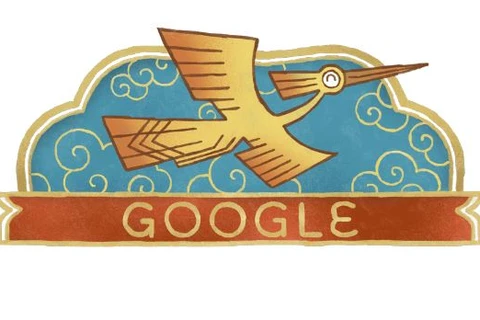 Google Doodle chào mừng Quốc khánh Việt Nam bằng hình tượng chim lạc