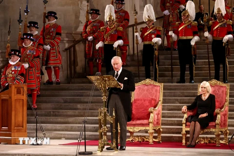 Vua Charles III lần đầu tiên phát biểu trước Quốc hội Anh