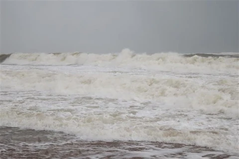 Từ chiều 14/10, vùng biển Quảng Trị-Ninh Thuận có gió mạnh, sóng lớn