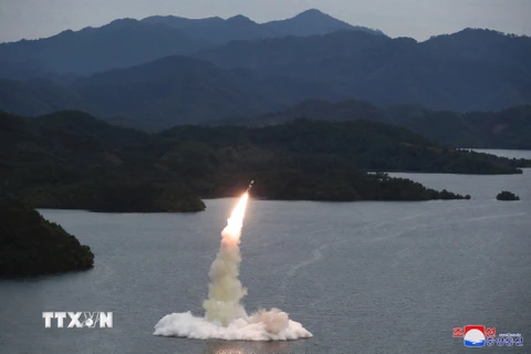 Triều Tiên nêu lý do tiến hành vụ phóng tên lửa thứ 8 trong 3 tuần qua