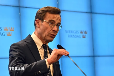 Tân Thủ tướng Thụy Điển Kristersson thúc đẩy nỗ lực gia nhập NATO