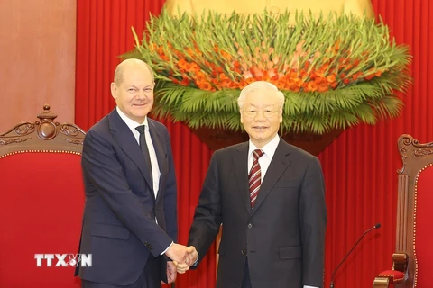 Thủ tướng CHLB Đức kết thúc tốt đẹp chuyến thăm chính thức Việt Nam
