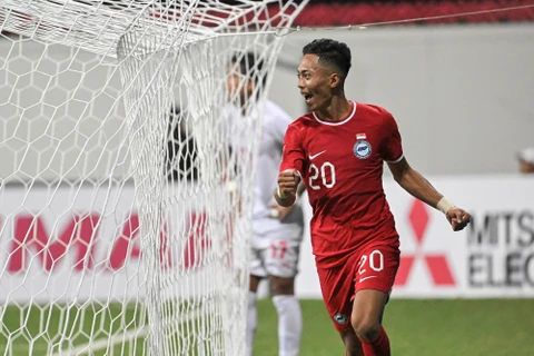 AFF Cup: Singapore kỳ vọng vào Shawal Anuar khi đối đầu với Việt Nam