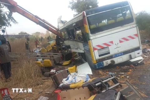 Senegal tuyên bố quốc tang sau vụ tai nạn xe buýt gây thương vong lớn
