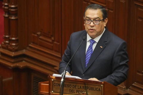 Thủ tướng Peru vượt qua cuộc bỏ phiếu tín nhiệm tại Quốc hội