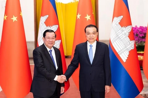 Thủ tướng Trung Quốc, Campuchia nhất trí tăng cường đối thoại