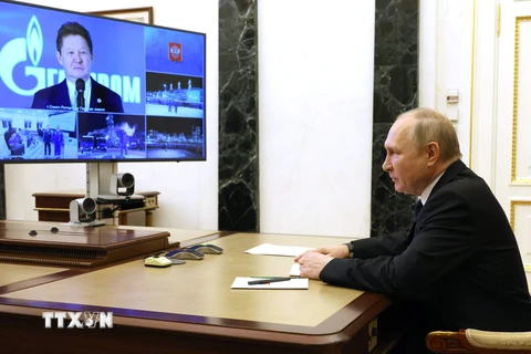 Tổng thống Nga Putin: Gazprom vẫn vững vàng dù chịu nhiều sức ép