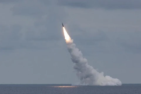 Nga phóng thử tên lửa hành trình từ tàu ngầm trên biển Nhật Bản