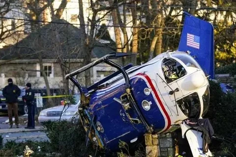 Mỹ: Rơi trực thăng tại bang Alabama, ít nhất 2 người thiệt mạng