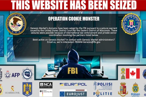Cảnh sát nhiều nước phối hợp đánh sập trang web đen của tội phạm mạng